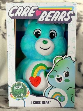 Care Bears (2022) “I Care Bear " 14” Plush Toy (eco-friendly packaging)/NWT
